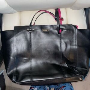 Black Kate Spade tote